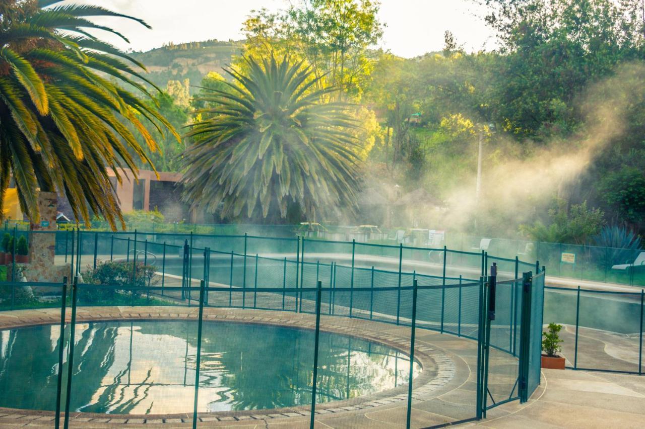 Hotel Termales El Batan Cuítiva Exteriér fotografie