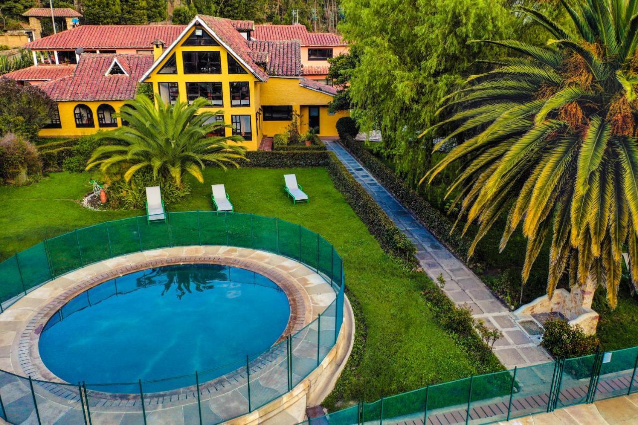 Hotel Termales El Batan Cuítiva Exteriér fotografie