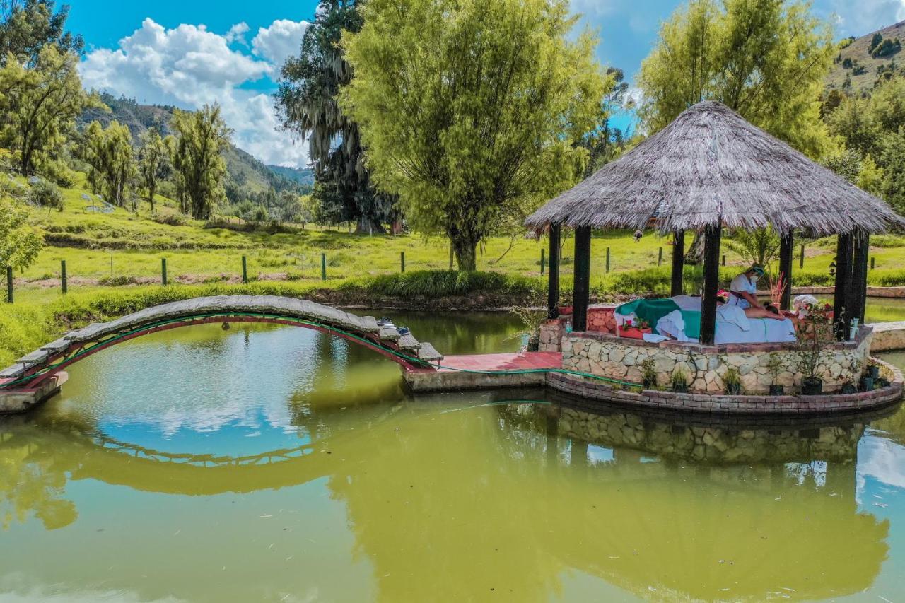 Hotel Termales El Batan Cuítiva Exteriér fotografie