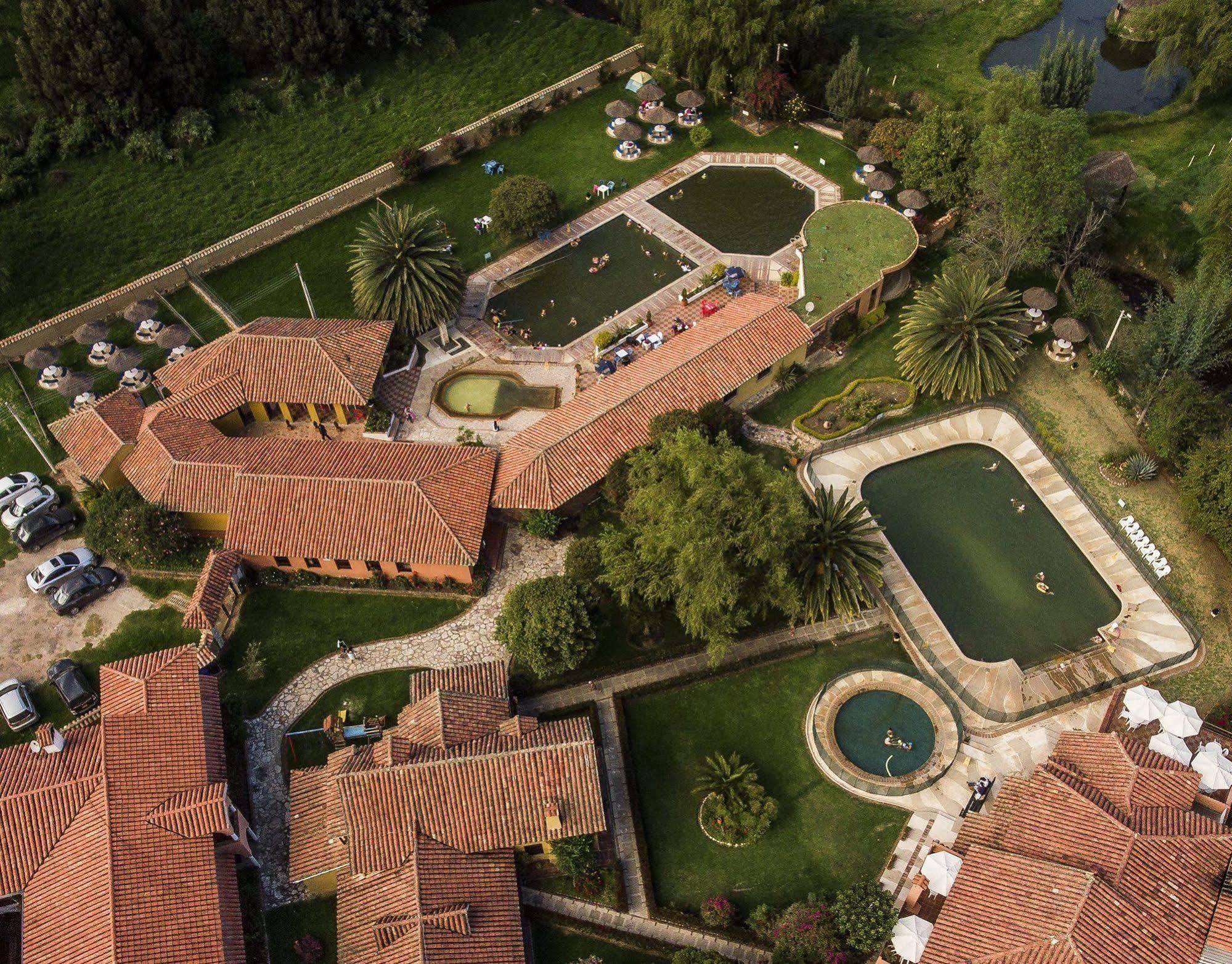 Hotel Termales El Batan Cuítiva Exteriér fotografie